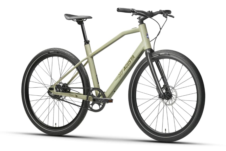 Single Speed E-Bike MV Agusta AMO R OLIVE, Gr. M